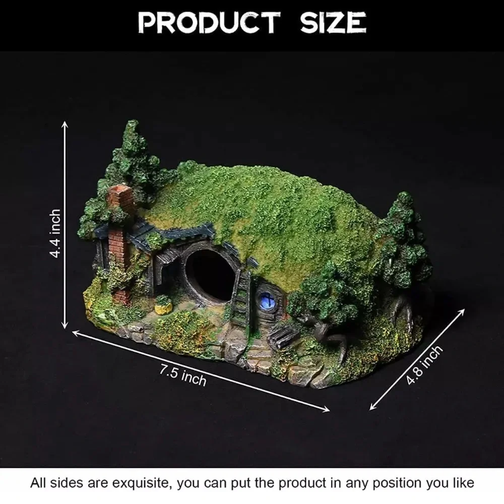 Charming Green Hobbit House Decor